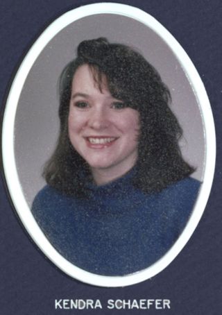 Theta Chapter Composite Detail, Kendra Schaefer, 1990-1991