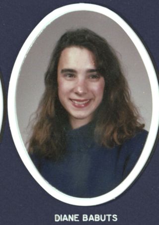 Theta Chapter Composite Detail, Diane Babuts, 1990-1991