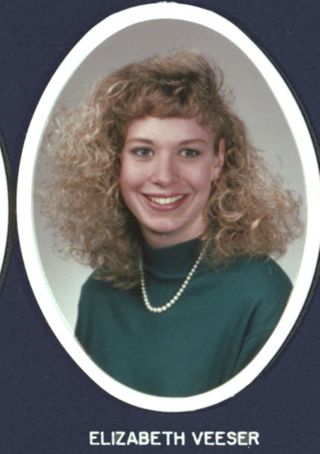 Theta Chapter Composite Detail, Elizabeth Veeser, 1990-1991