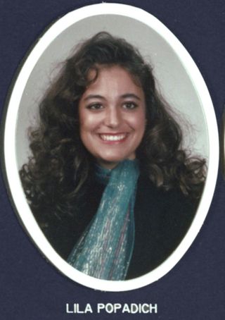 Theta Chapter Composite Detail, Lila Popadich, 1990-1991