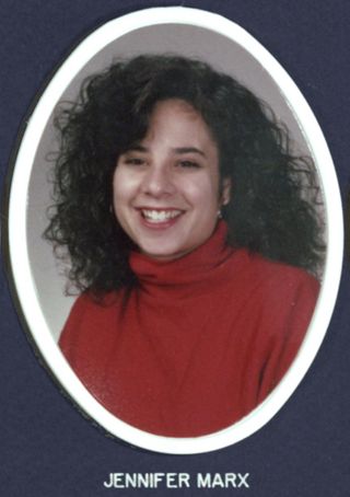 Theta Chapter Composite Detail, Jennifer Marx, 1990-1991