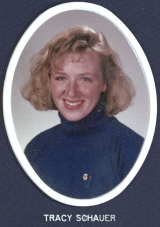 Theta Chapter Composite Detail, Tracy Schauer, 1990-1991