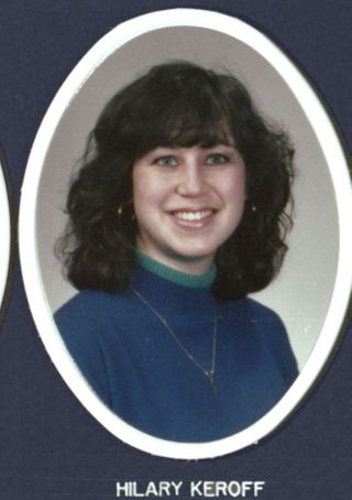 Theta Chapter Composite Detail, Hilary Keroff, 1990-1991