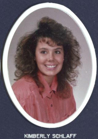 Theta Chapter Composite Detail, Kimberly Schlaff, 1990-1991