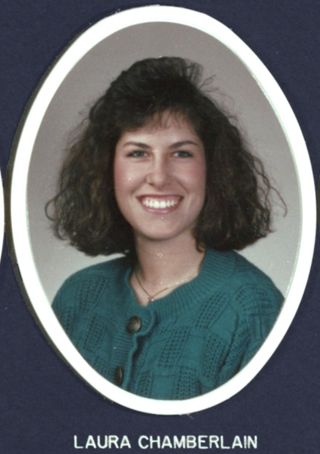 Theta Chapter Composite Detail, Laura Chamberlain, 1990-1991