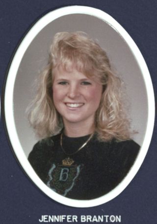 Theta Chapter Composite Detail, Jennifer Branton, 1990-1991