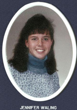 Theta Chapter Composite Detail, Jennifer Waling, 1990-1991