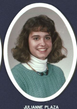 Theta Chapter Composite Detail, Julianne Plaza, 1990-1991