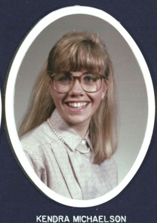 Theta Chapter Composite Detail, Kendra Michaelson, 1990-1991