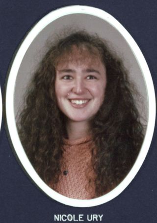 Theta Chapter Composite Detail, Nicole Ury, 1990-1991