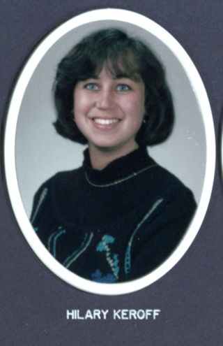 Theta Chapter Composite Detail, Hilary Keroff, 1991-1992