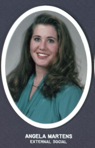 Theta Chapter Composite Detail, Angela Martens, 1991-1992