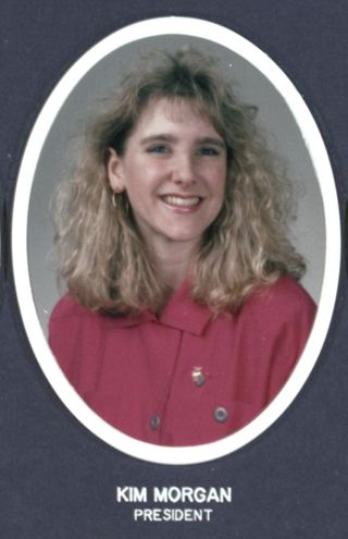 Theta Chapter Composite Detail, Kim Morgan, 1991-1992