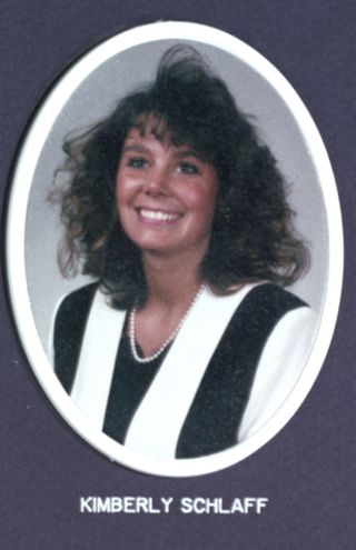 Theta Chapter Composite Detail, Kimberly Schlaff, 1991-1992