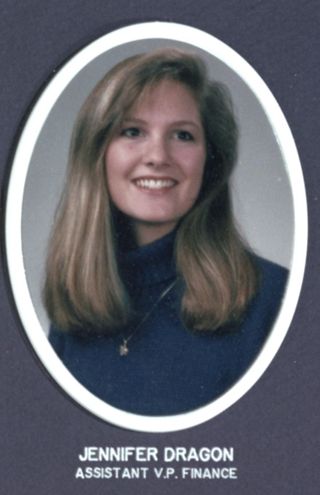 Theta Chapter Composite Detail, Jennifer Dragon, 1991-1992