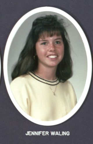 Theta Chapter Composite Detail, Jennifer Waling, 1991-1992