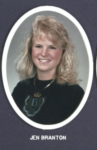 Theta Chapter Composite Detail, Jen Branton, 1991-1992