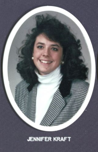 Theta Chapter Composite Detail, Jennifer Kraft, 1991-1992