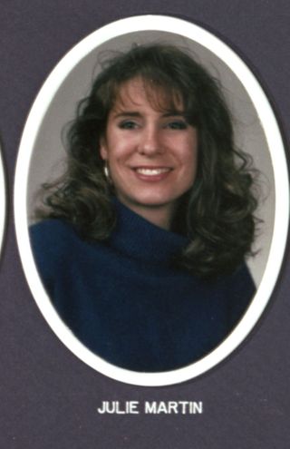 Theta Chapter Composite Detail, Julie Martin, 1991-1992