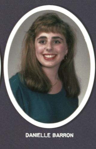 Theta Chapter Composite Detail, Danielle Barron, 1991-1992