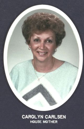 Theta Chapter Composite Detail, Carolyn Carlsen, 1991-1992