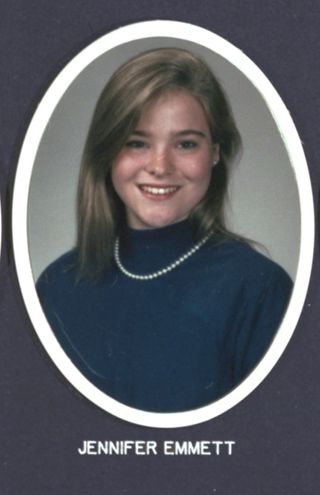 Theta Chapter Composite Detail, Jennifer Emmett, 1991-1992