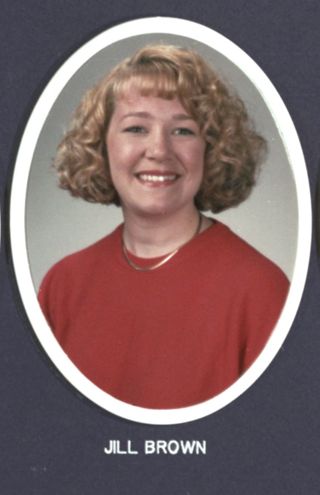 Theta Chapter Composite Detail, Jill Brown, 1991-1992