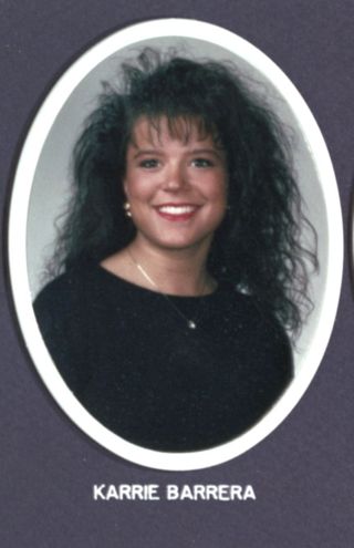 Theta Chapter Composite Detail, Karrie Barrera, 1991-1992