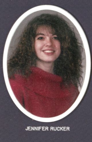 Theta Chapter Composite Detail, Jennifer Rucker, 1991-1992