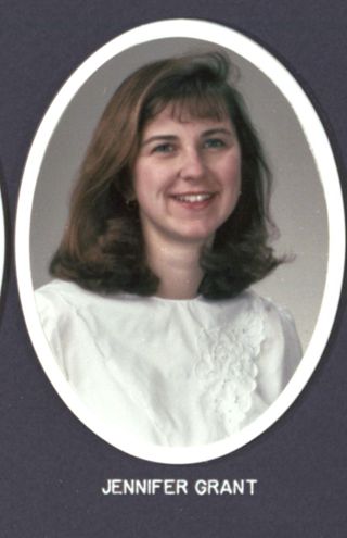 Theta Chapter Composite Detail, Jennifer Grant, 1991-1992