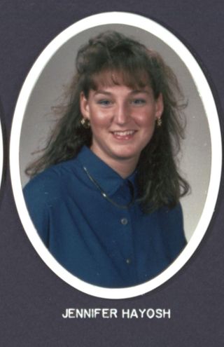 Theta Chapter Composite Detail, Jennifer Hayosh, 1991-1992