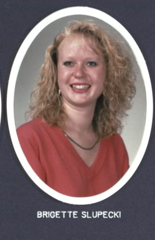 Theta Chapter Composite Detail, Brigette Slupecki, 1991-1992