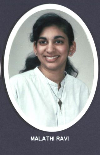 Theta Chapter Composite Detail, Malathi Ravi, 1991-1992