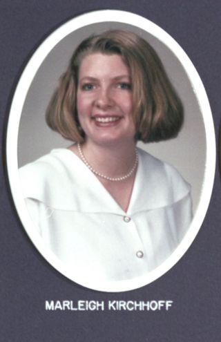 Theta Chapter Composite Detail, Marleigh Kirchhoff, 1991-1992