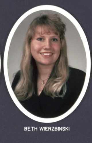 Theta Chapter Composite Detail, Beth Wierzbinski, 1991-1992