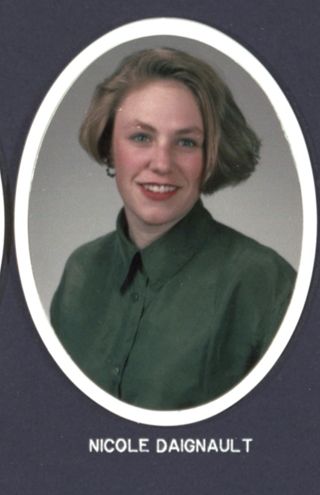 Theta Chapter Composite Detail, Nicole Daignault, 1991-1992