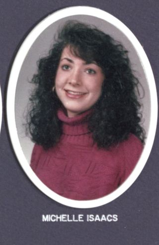 Theta Chapter Composite Detail, Michelle Isaacs, 1991-1992