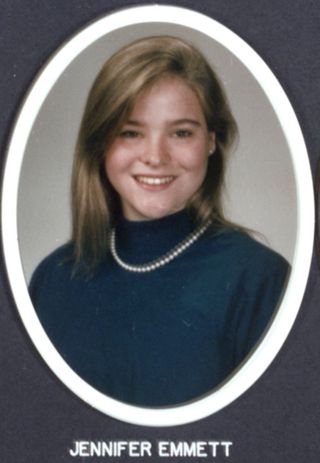 Theta Chapter Composite Detail, Jennifer Emmett, 1992-1993