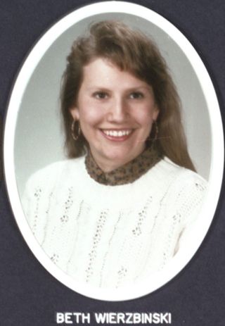 Theta Chapter Composite Detail, Beth Wierzbinski, 1992-1993