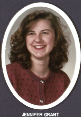 Theta Chapter Composite Detail, Jennifer Grant, 1992-1993