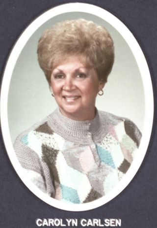 Theta Chapter Composite Detail, Carolyn Carlsen, 1992-1993