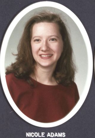 Theta Chapter Composite Detail, Nicole Adams, 1992-1993