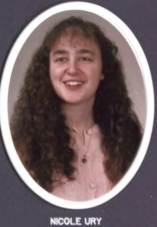 Theta Chapter Composite Detail, Nicole Ury, 1992-1993