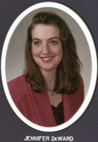 Theta Chapter Composite Detail, Jennifer Deward, 1992-1993