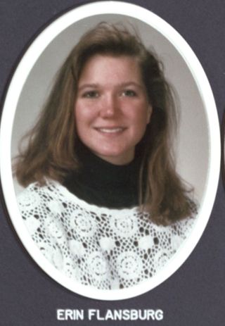 Theta Chapter Composite Detail, Erin Flansburg, 1992-1993