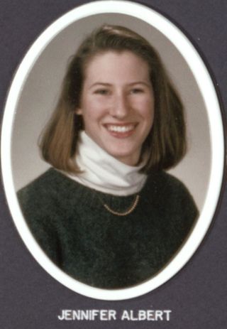 Theta Chapter Composite Detail, Jennifer Albert, 1992-1993