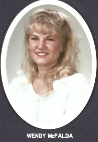 Theta Chapter Composite Detail, Wendy McFalda, 1992-1993