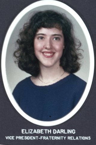 Theta Chapter Composite Detail, Elizabeth Darling, 1993-1994