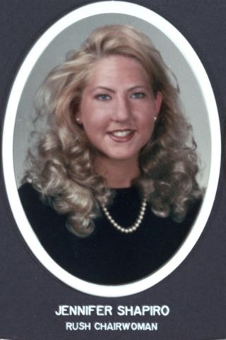 Theta Chapter Composite Detail, Jennifer Shapiro, 1993-1994