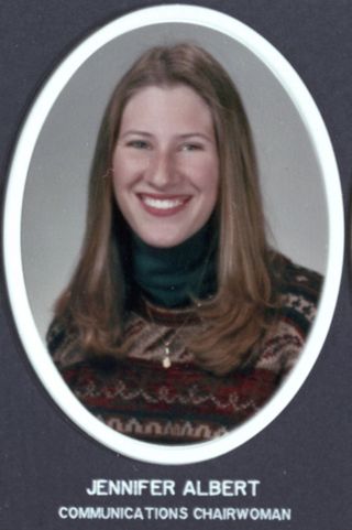 Theta Chapter Composite Detail, Jennifer Albert, 1993-1994